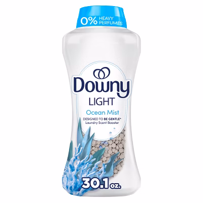 Downy Light Ocean Mist In-Wash Scent Booster Beads - 30.1oz