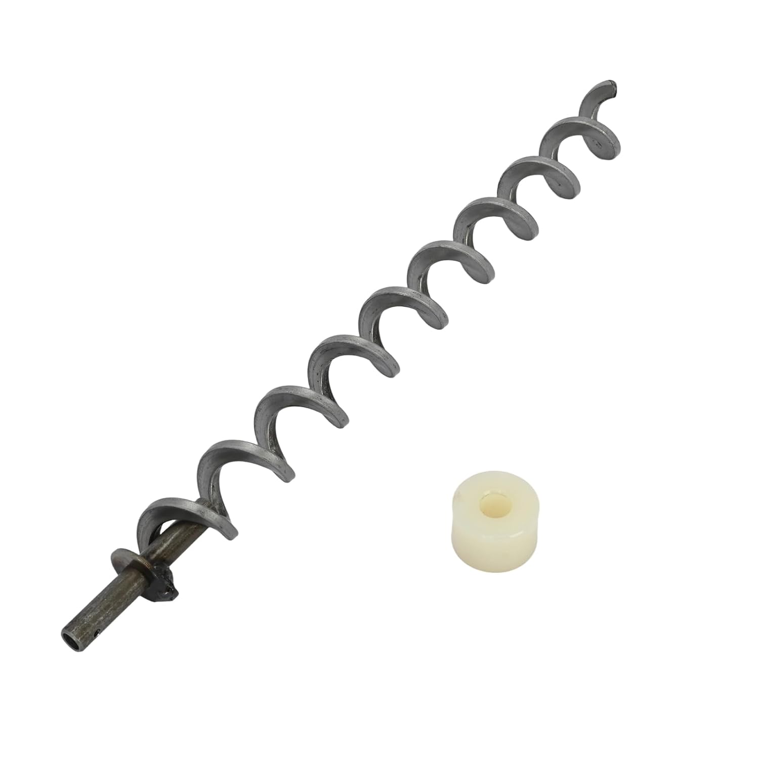 17 Inch Igniter Auger Shaft Push Rod and Auger Brushing for Traeger Pellet Grill, Direct Igniter Auger Shaft Screw Push Rod/Shaft and Auger Motor Bushing Kit for Traeger & Camp Chef Grill